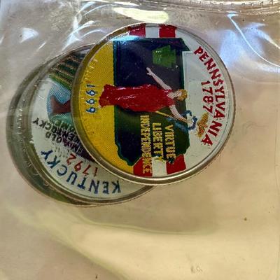 US Collectable State Coin Lot