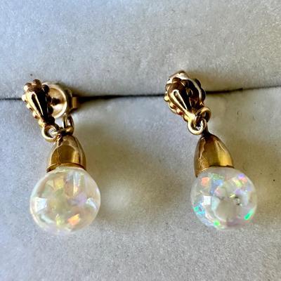 14K Gold Earring Lot