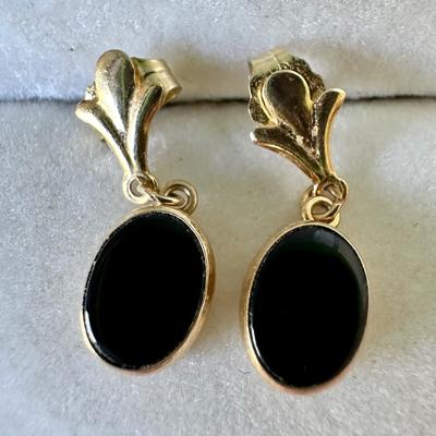 14K Gold Earring Lot