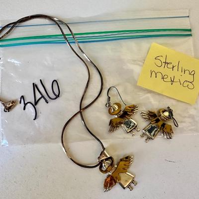 Mexico Sterling Jewelry Lot