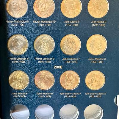 Presidential Dollar Coin Lot