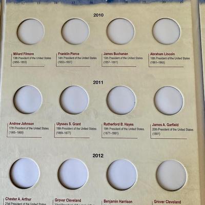 Presidential Dollar Coin Lot