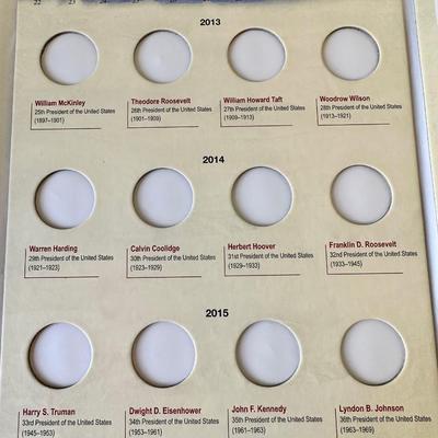 Presidential Dollar Coin Lot