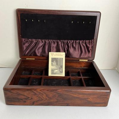 1253 Russell Pool Fine Woodworking Cocobolo Wood Jewelry Box