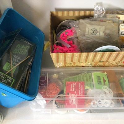 1339 Knitting Supply Lot