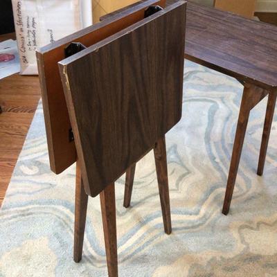 1336 Vintage Mid Century Folding Tables