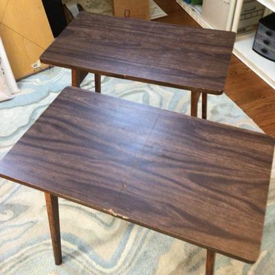 1336 Vintage Mid Century Folding Tables