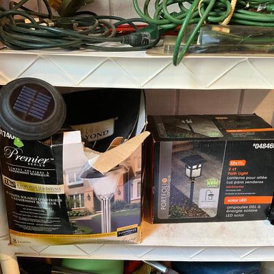 1282 Set of Outdoor Solar Lights