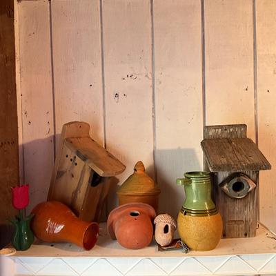 1284 Lot of Birdhouses