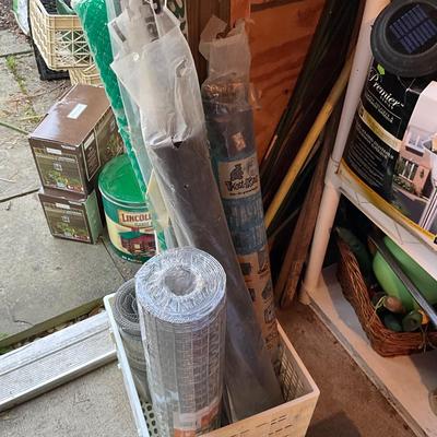 1288 Lot of New Fencing and Bird Netting