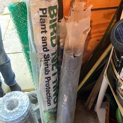 1288 Lot of New Fencing and Bird Netting