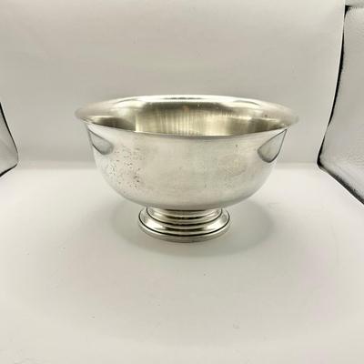 1291 Reproduction Amston Sterling Paul Revere Bowl