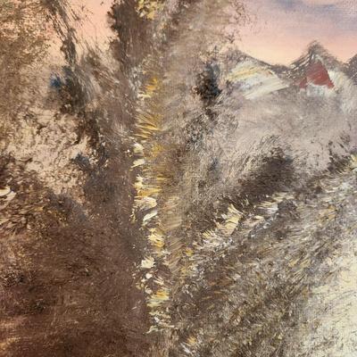 Grand Tetons Oil Painting Artist Emmons 34x27