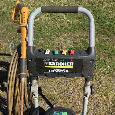 146 KARCHER 2600PSI 5.5HP GCV Powered by Honda Pressure Washer