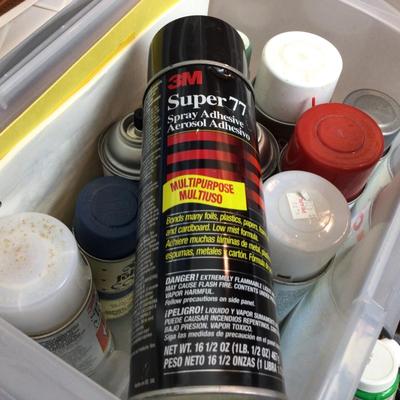 1318 Craft Paint, Adhesive & Sealant Lot