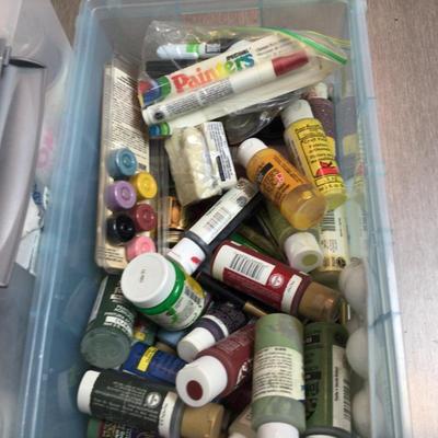 1318 Craft Paint, Adhesive & Sealant Lot