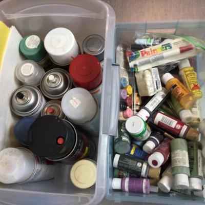 1318 Craft Paint, Adhesive & Sealant Lot