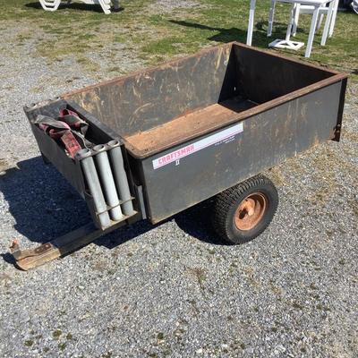 147 Craftsman 14cu. ft. Handy Dump Trailer