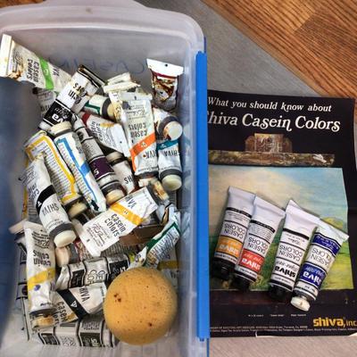 1315 Shiva Casein Paint Lot