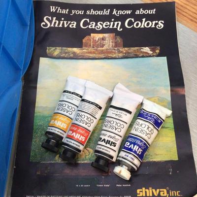 1315 Shiva Casein Paint Lot