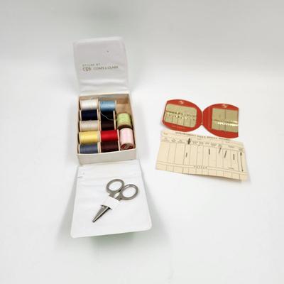 VINTAGE TRAVELING SEWING KIT