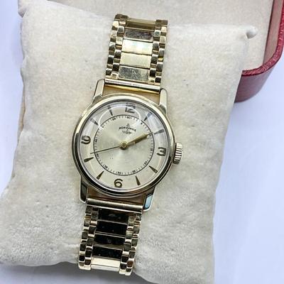 1328 14k Yellow Gold Mens NORMANDIE Watch