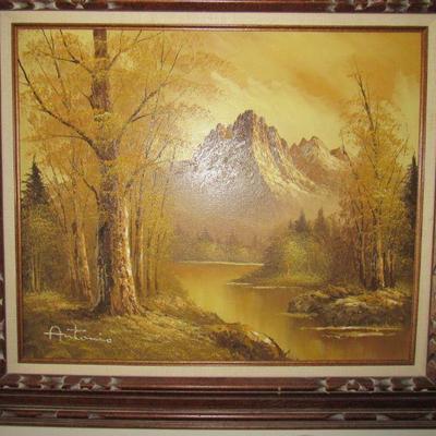 landscape oil painting 