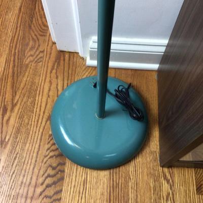 1301 Blue Metal Floor Lamp
