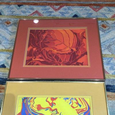 1274 Framed Abstract Art Lot
