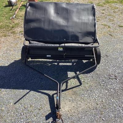 152 BRINLY 42" Tow Lawn Sweeper with Brush Height Adjustment