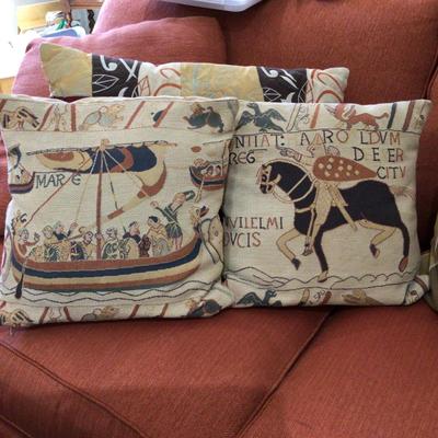 1268 Decorator Pillow lot Egyptian Decor