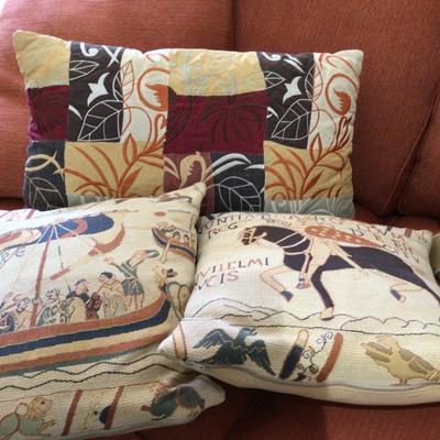 1268 Decorator Pillow lot Egyptian Decor