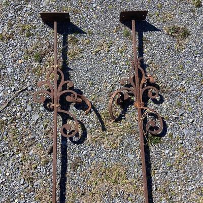 153 Vintage Cast Iron Outdoor/Garden Metal Decor 5-ft