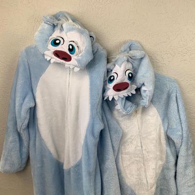 #609 Snow Monster Onsies X-Large and Large