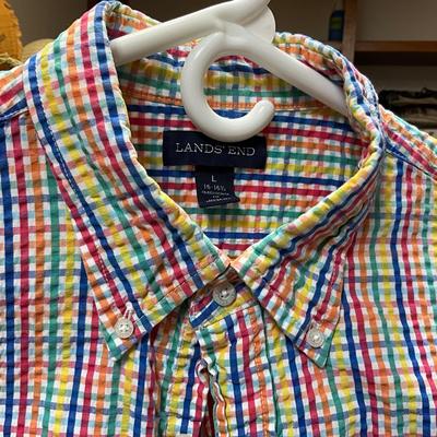 1240 Lands End Menâ€™s Dress Shirt