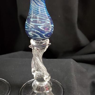 Handblown Venetian Glass Salt & Pepper shakers