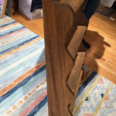 1360 Handmade Poplar Wall Shelf