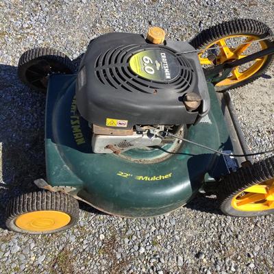 159 Craftsman 22" Mulcher Lawn Mower 6HP Powered by Briggs & Stratton
