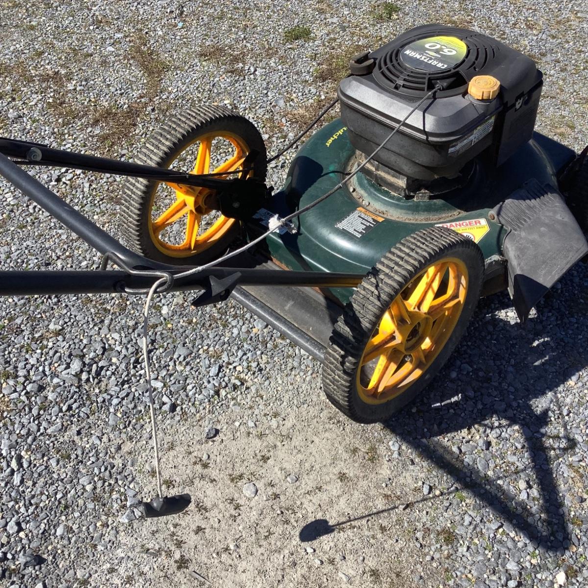 Craftsman 6hp lawn mower hotsell