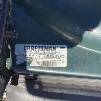 159 Craftsman 22" Mulcher Lawn Mower 6HP Powered by Briggs & Stratton