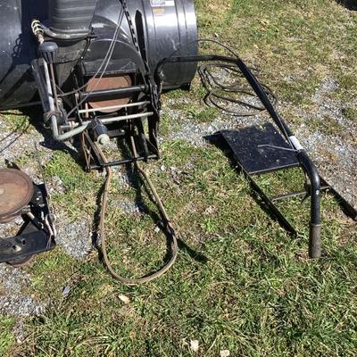 161 Craftsman 42" Two-Stage Lawn Tractor Snow Blower Attachment