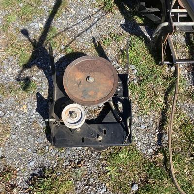 161 Craftsman 42" Two-Stage Lawn Tractor Snow Blower Attachment