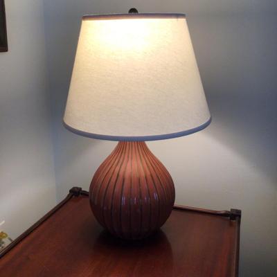 1262 Ceramic Gourd Shaped Lamp