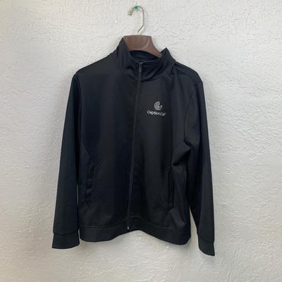 #629 Caption Call Large Black Jacket