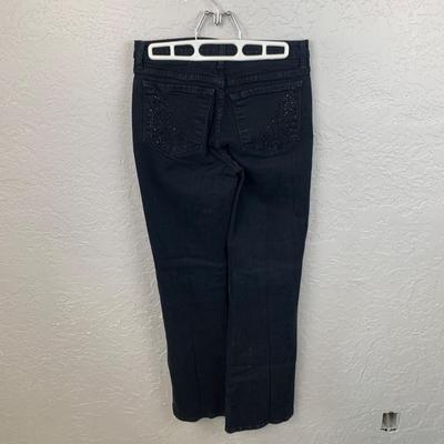#630 Not Your Daughters Black Jeans Size 4