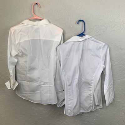 #633 Medium White Button Downs