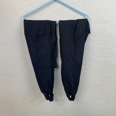 #638 Two Pair Small Equetech Leggings