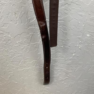 #639 Two Brown Belts Fossil and Other