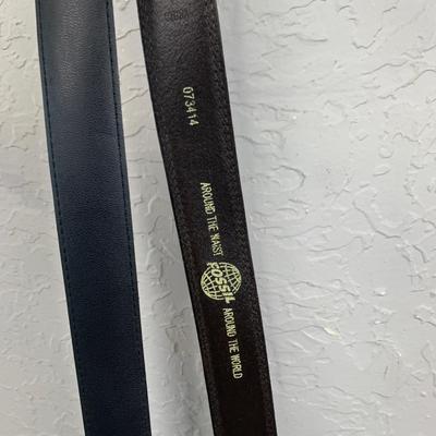 #639 Two Brown Belts Fossil and Other