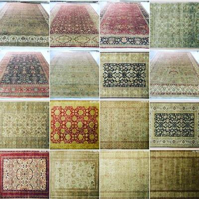 Fine Indian Rugs Kilims on different sizes and designs,  Made with 100% natural wool and Cotton, vegetable dyed and hand knotted .